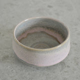 Hånddrejet matcha-skål - lyserød