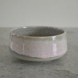 Hånddrejet matcha-skål - lyserød